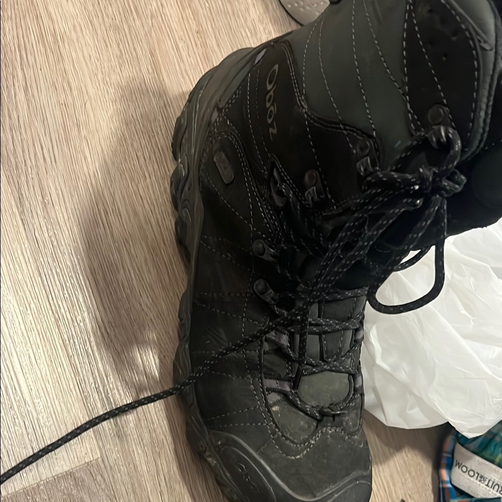 Men's Black Hiking Boots